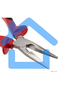 Тонкогубцы Rexant 160 мм никелированные, двухкомпонентные рукоятки