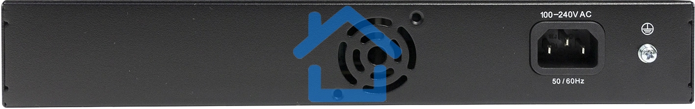 Коммутатор Управляемый L2 16x1000Base-T, 2x1000Base-X SFP, консольный порт RJ-45, комплект для установки в 19