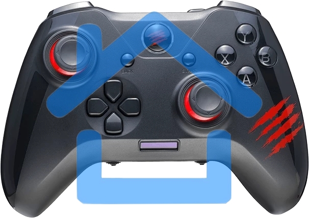 Геймпад Mad Catz C.A.T. 7 (USB, D-Pad, 2 джойстика)