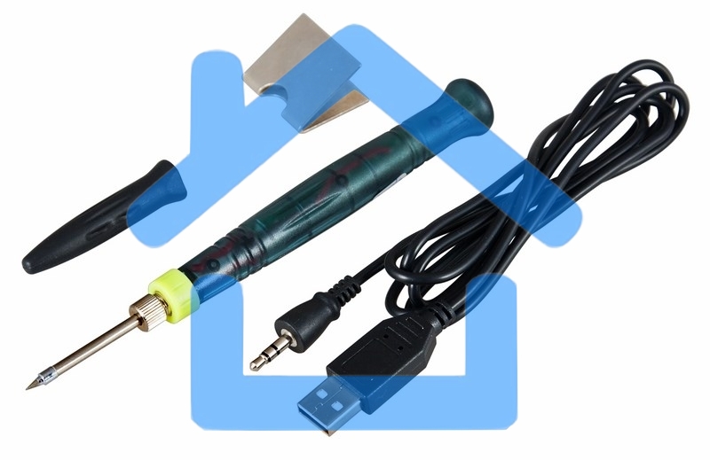 Паяльник Rexant мини 5 В/8 Вт, питание через USB