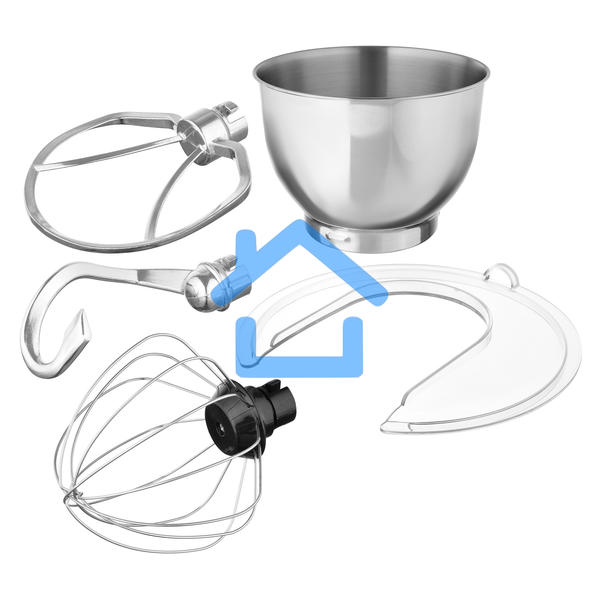 Миксер планетарный Hyundai HYM-S5461 1200Вт черный