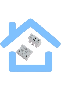 Клемма пружинная соединительная КСП 3-полюсная (100 шт./уп.) Rexant