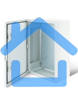 Корпус пластиковый ЩМПп с монтажной панелью 350х250х150 мм ABS УХЛ1 IP65 Rexant