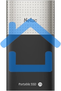 Внешний SSD Netac Z9, 250 GB, USB 3.2 Gen 2 Type-C, R/W 550/480, черный