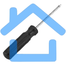 Отвертка SPARTA 13211 ph1х75мм углеродистая сталь черная пластиковая рукоятка