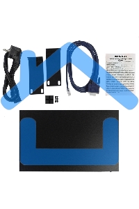 Коммутатор Управляемый L2 16x1000Base-T, 2x1000Base-X SFP, консольный порт RJ-45, комплект для установки в 19