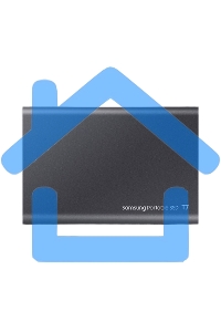 Внешний SSD Samsung T7, 2TB, USB 3.2 Gen 2 Type-C, R/W 1050/1000, титан