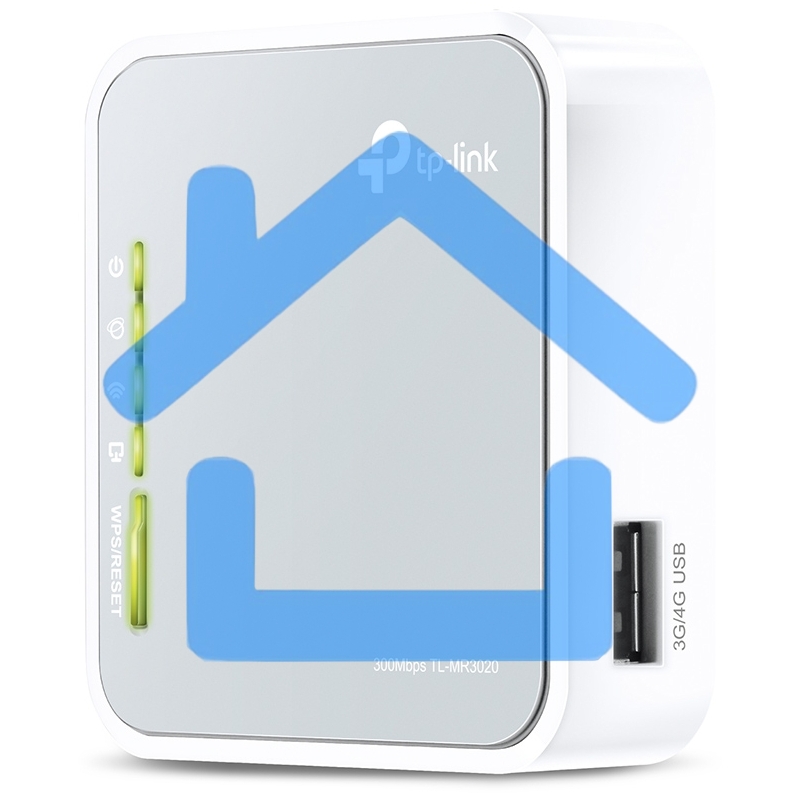 Маршрутизатор беспроводной TP-Link SOHO TL-MR3020 10/100BASE-TX