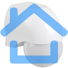 Детектор движения ДД 010 1100Вт угол. обз. 180град. IP44 бел. ИЭК LDD10-010-1100-001