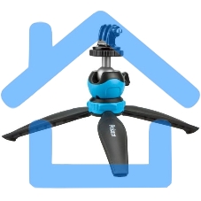 Штатив Rekam Pokipod настольный черный пластик/металл (143гр.)