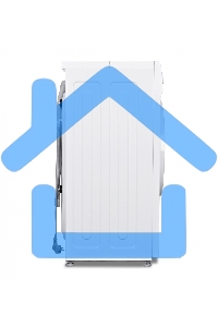 Стиральная машина Hyundai WME6003 белый, загр. фронтальная макс.: 6 кг 1000 об/мин класс: А++