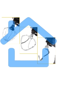 Миксер планетарный Hyundai HYM-S5461 1200Вт черный