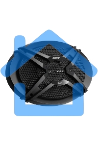 Колонки автомобильные Sony XS-GTF6939 420Вт 92дБ 16x23см (6x9дюйм) (ком.:2кол.) коаксиальные трехполосные