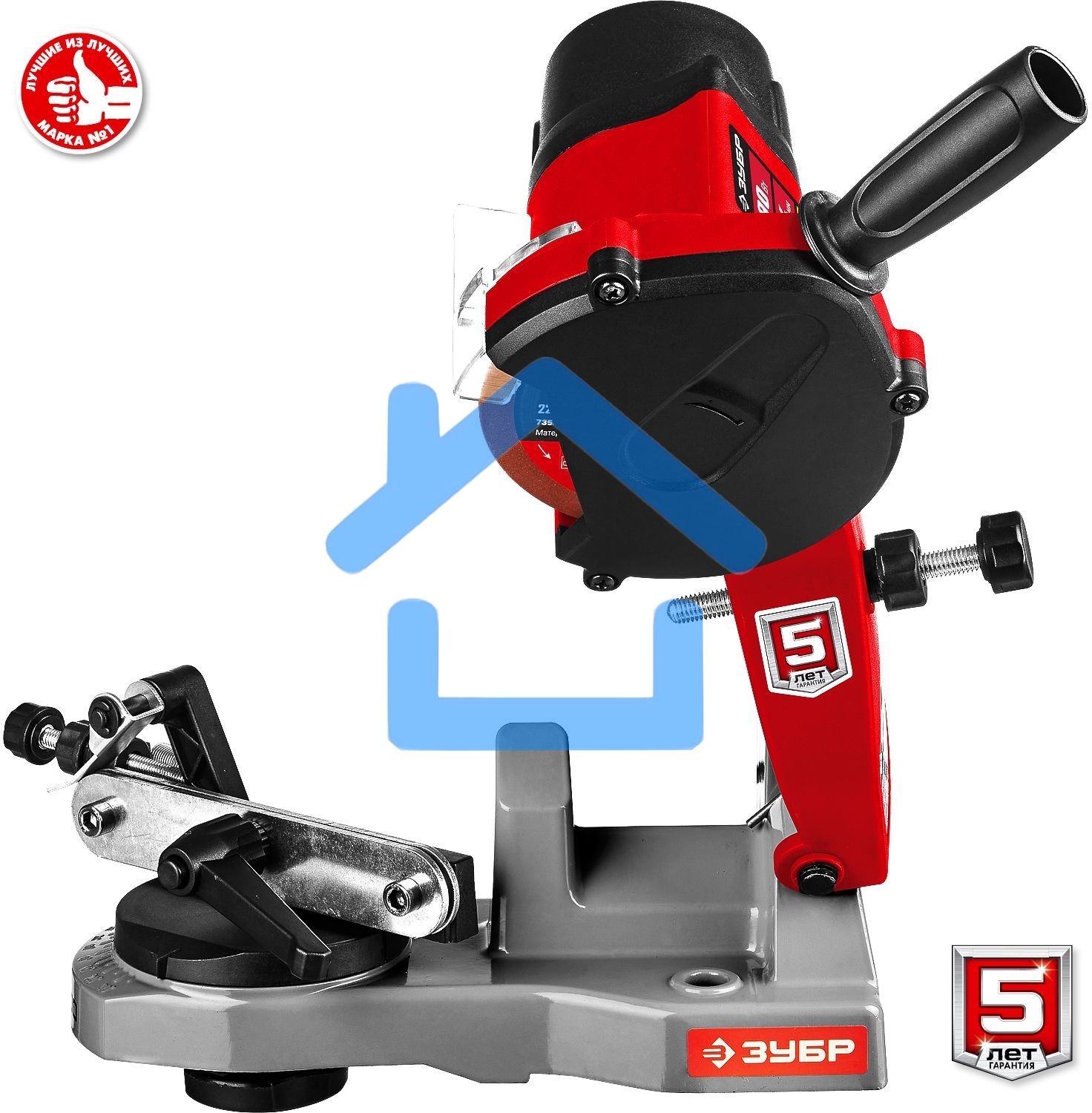 Станок заточной ЗУБР СЦ-200 для пильных цепей, d104 мм, 90 Вт