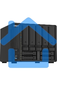Сетевое хранилище без дисков SMB QNAP TS-932PX-4G 9-Bay NAS, 5 x 3.5