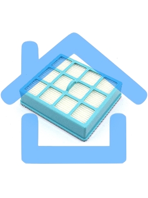 Фильтр HEPA для пылесоса Philips FC8134 FC8135 FC8136 FC8142 FC8146 FC8148 FC8140 FC8144 ver.2 2 шт