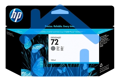 Картридж струйный HP №72 C9374A серый для HP DJ T1100/T610 (130мл)