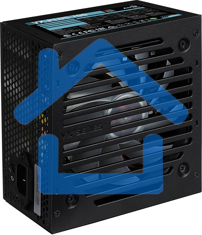 Блок питания Aerocool / Formula VX-700 PLUS RGb, 700Вт, 120мм, черный