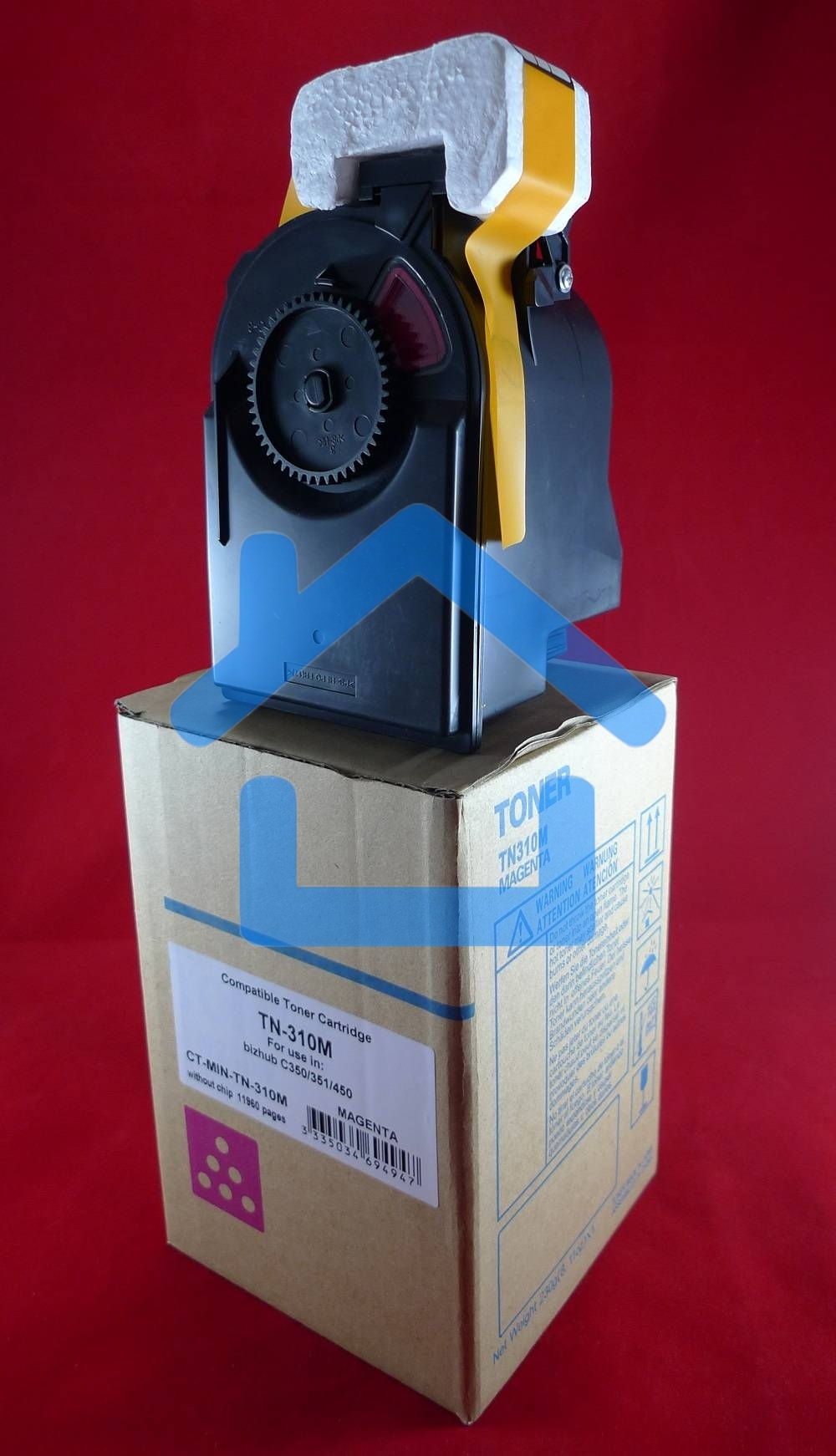 Картридж лазерный ELP TN-310M пурпурный (11500 стр) (туба, 230 гр.) для Konica-Minolta bizhub C350/351/450