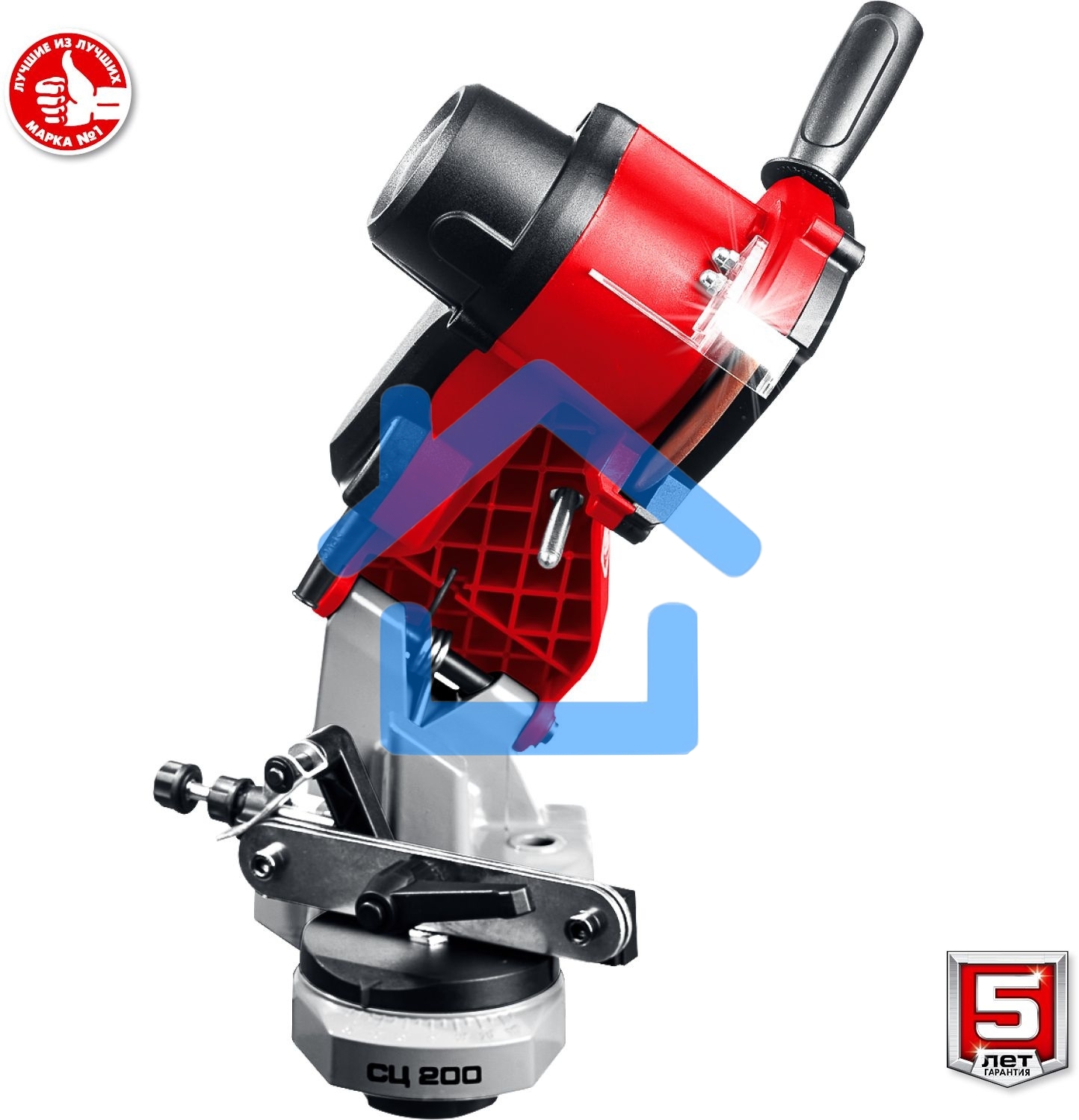 Станок заточной ЗУБР СЦ-200 для пильных цепей, d104 мм, 90 Вт