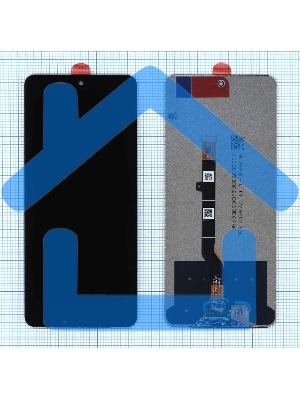 Дисплей для Tecno Camon 19 черный