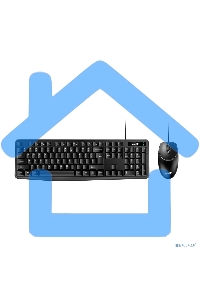 Комплект клавиатура + мышь проводной Genius Smart КМ-170 клавиатура+мышь USB