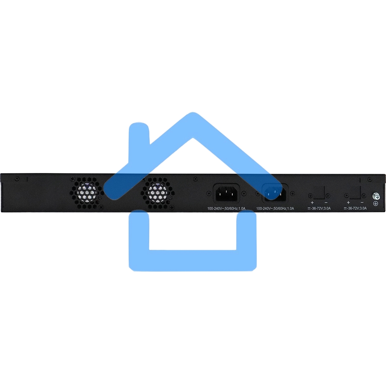 Коммутатор ORIGO Managed L3 Switch 24x1000Base-X SFP, 4x10Gbase-X SFP+, RJ45 Console, 19
