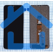 Дисплей (модуль) для Huawei Honor X6A в сборе с тачскрином черный