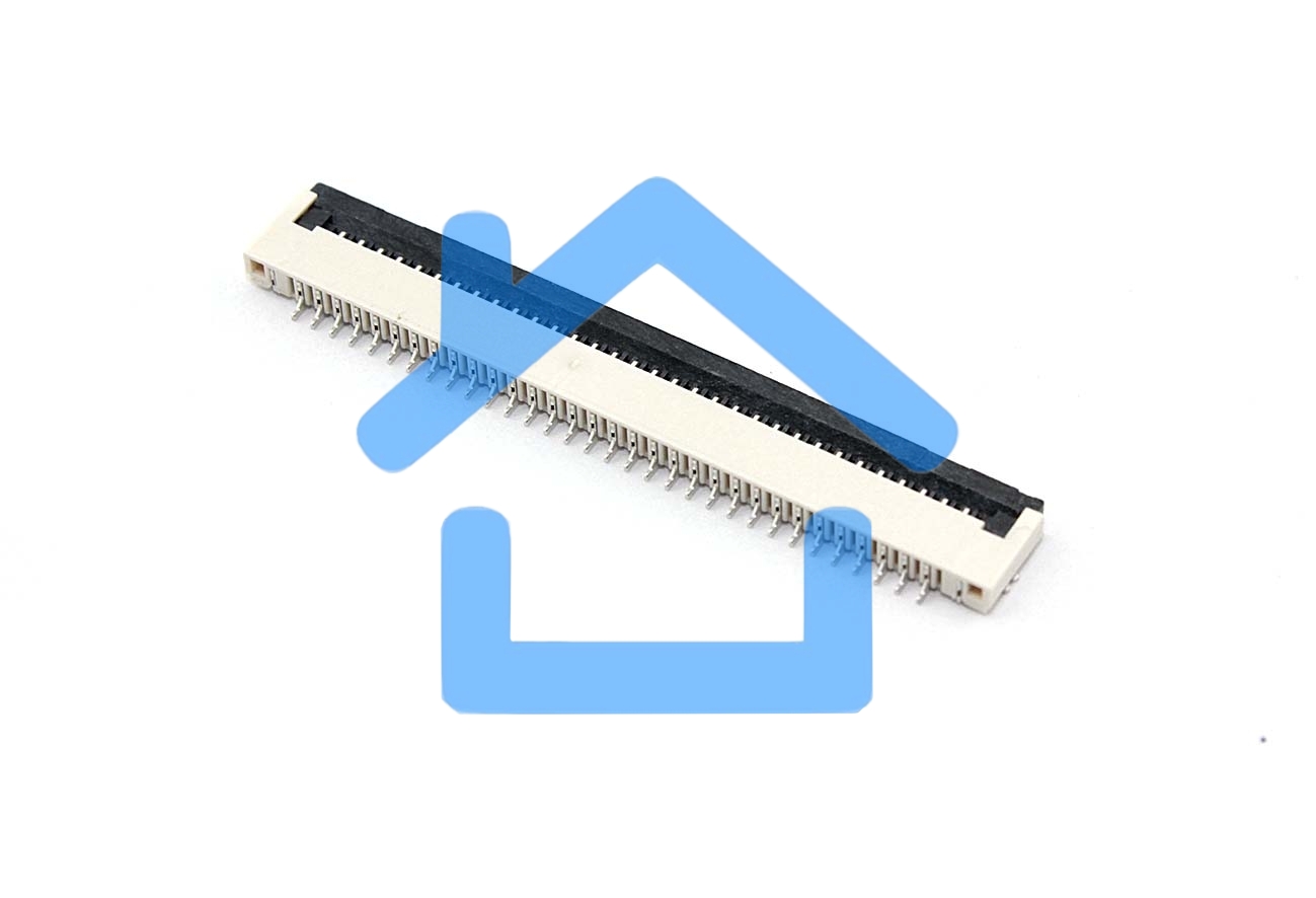 Разъем FPC Flip-Lock 1010-32RLGF 32 pin высота 1мм шаг 1мм