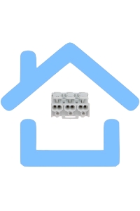 Клемма пружинная соединительная КСП 3-полюсная (100 шт./уп.) Rexant