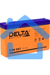 Батарея Delta DTM 607 (6V, 7Ah)