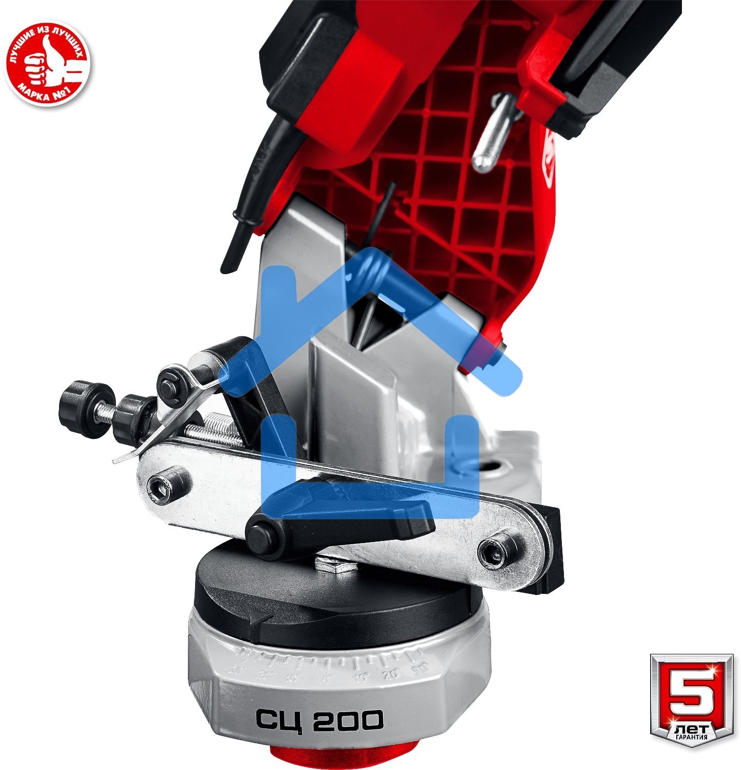 Станок заточной ЗУБР СЦ-200 для пильных цепей, d104 мм, 90 Вт