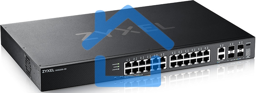 Коммутатор Zyxel XGS2220-30 L3 Access switch, rack 19