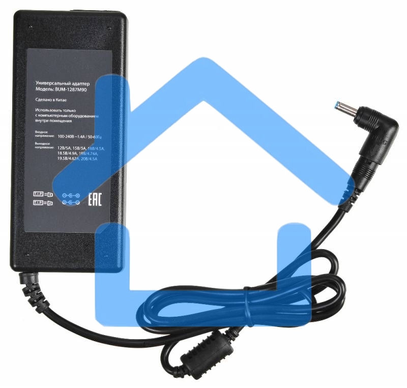 Блок питания Buro BUM-1287M90 автоматический 90W 12V-20V 11-connectors от бытовой электросети