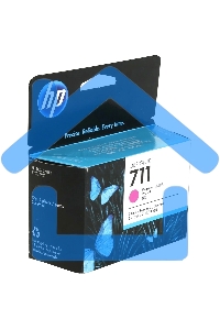 Картридж струйный HP №711 CZ135A пурпурный x3уп. для HP DJ T120/T520