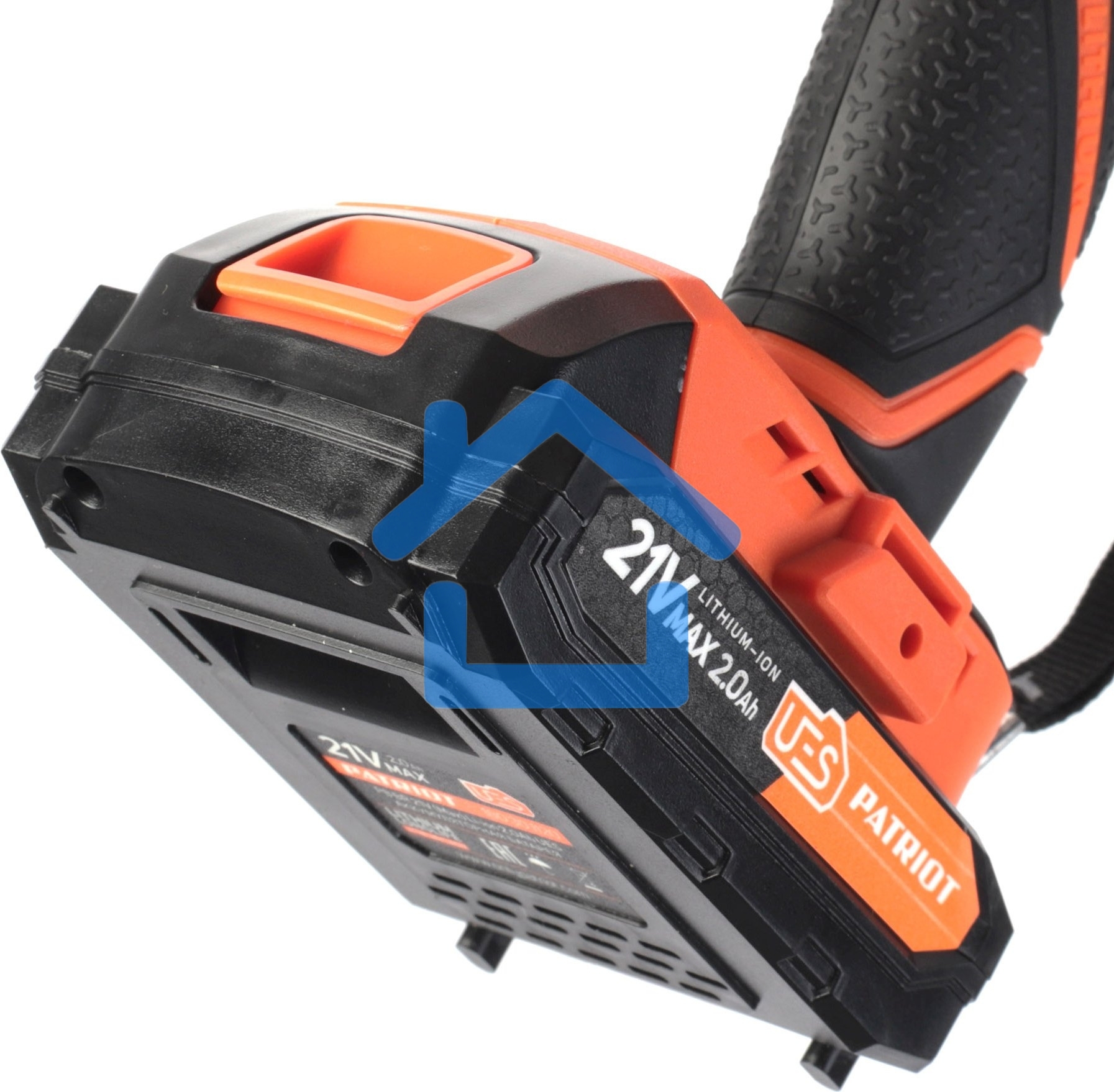 Дрель-шуруповерт Patriot BR 189UES, Аккумуляторная, 21В, 2 АКБ, Кейс