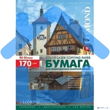 Бумага Lomond 0310241 A4/170г/м2/250л./белый глянцевое/глянцевое для лазерной печати
