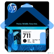 Картридж струйный HP №711 CZ129A черный для HP DJ T120/T520 (38мл)