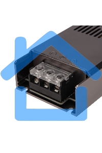 Источник питания (драйвер) 24В, 150Вт с разъемами под винт, IP20 Rexant