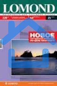 Фотобумага Lomond 0102148 A4/220г/м2/25л./белый матовое/матовое для струйной печати