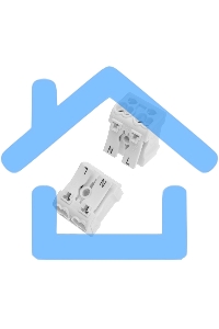 Клемма пружинная соединительная КСП 2-полюсная (100 шт./уп.) Rexant