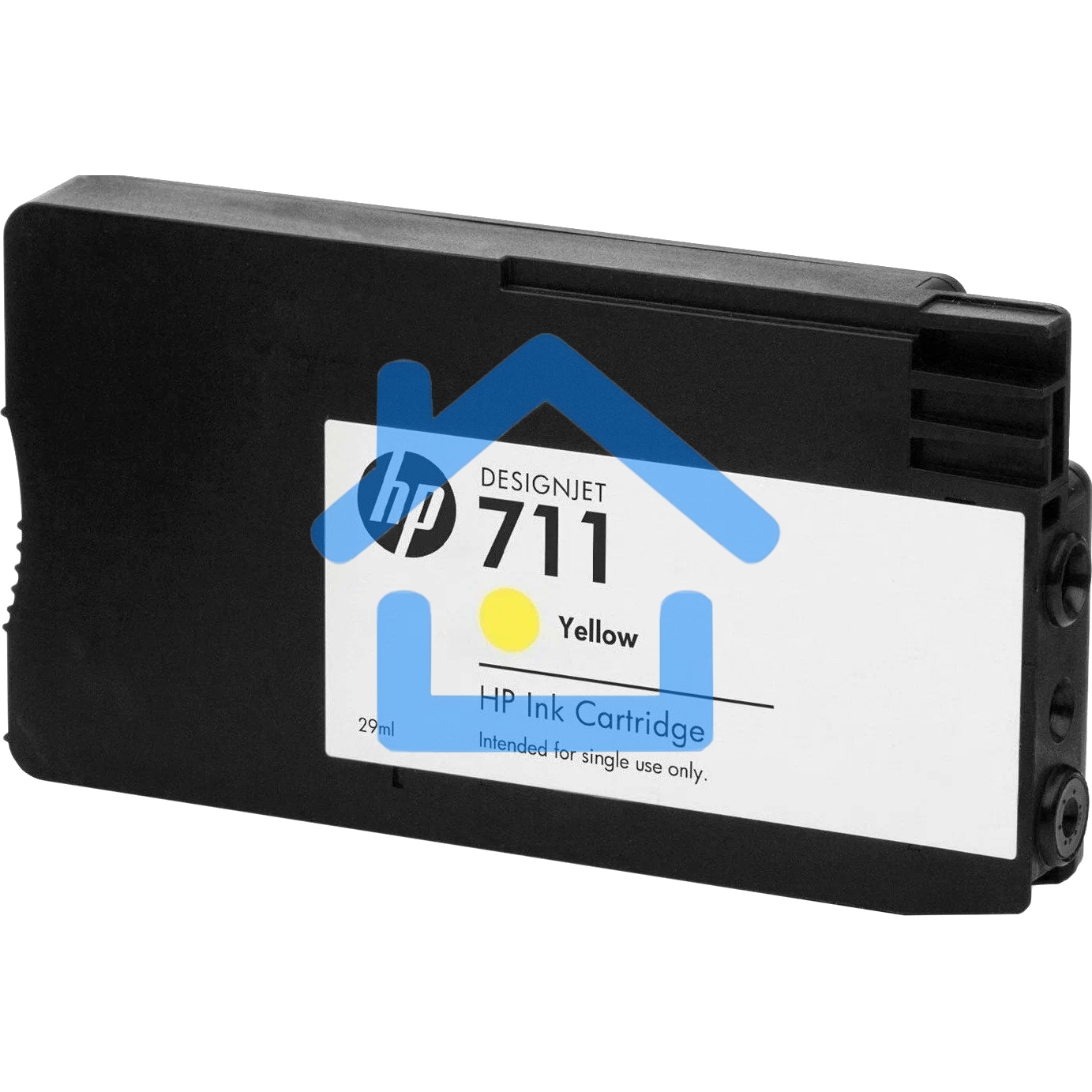Картридж струйный HP №711 CZ136A желтый x3уп. для HP DJ T120/T520 (29мл)