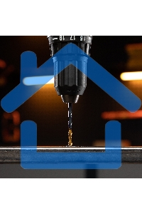 Сверло по металлу Denzel 4,5 мм, HSS-Tin, Golden Tip, 10 шт.