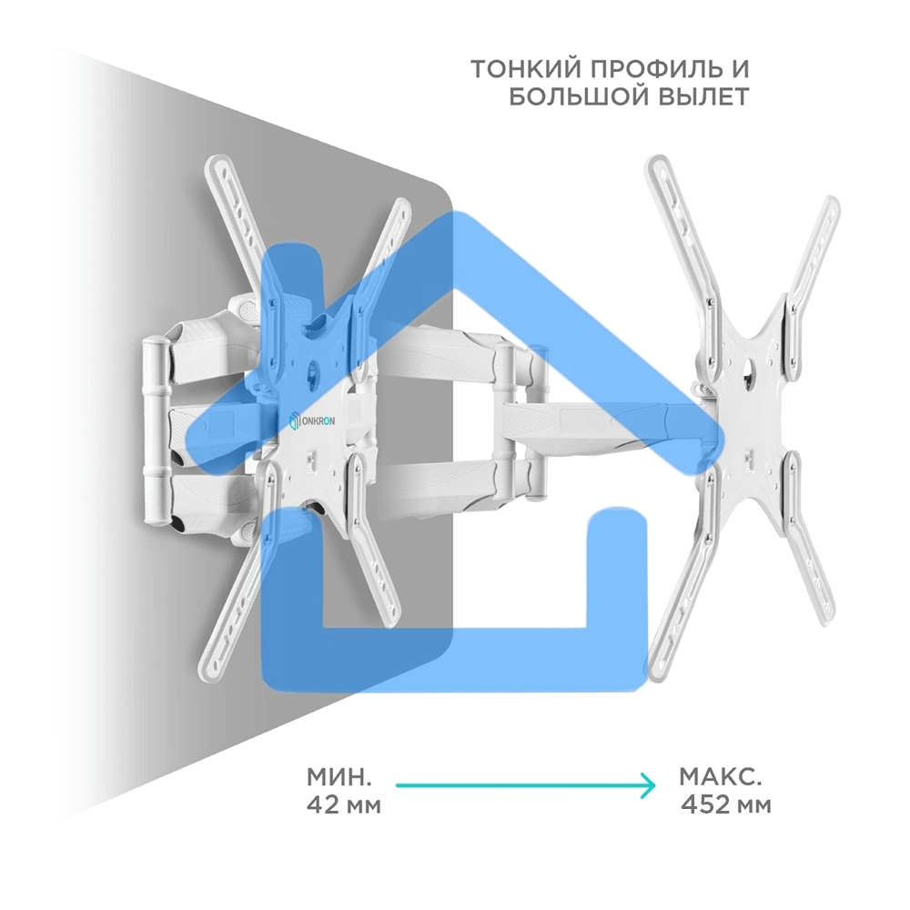 Кронштейн ONKRON M5 для телевизора 37