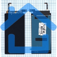 Дисплей для Micromax Q491 Canvas Amaze 4G черный