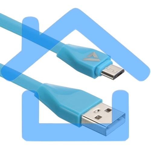 Кабель USB ACD-Life MicroUSB ~ USB-A TPE, 1м, синий (ACD-U920-M1L)