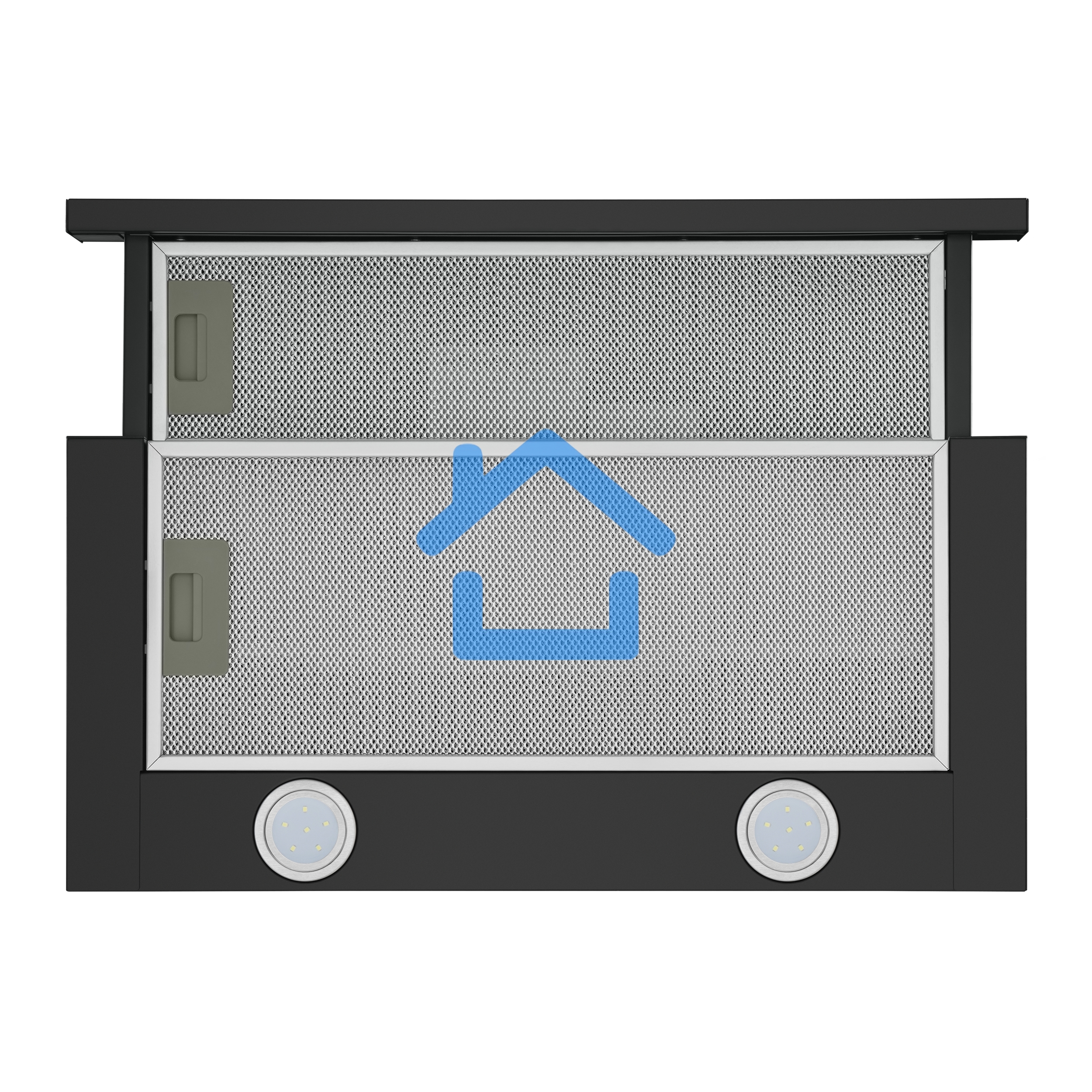 Вытяжка встраиваемая Maunfeld VS Light 50 черный, 50 см, 520 куб. м/ч, 56 дБ