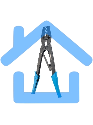 Кримпер Rexant HT-25 L для обжима неизолированных наконечников и гильз 6.0-26.0 мм²