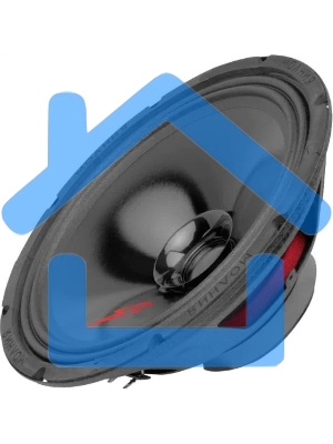 Колонки автомобильные Ural Молния АС-МЛ250 (без решетки) 300Вт 95дБ 4Ом 25см (10дюйм) (ком.:2кол.) широкополосные однополосные