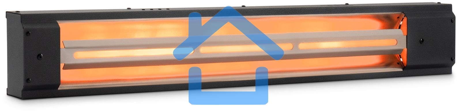 Обогреватель инфракрасный Starwind SHIRC-1010, черный, кварцевый, 1000 Вт, 18 м2